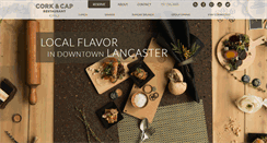 Desktop Screenshot of corkandcaprestaurant.com